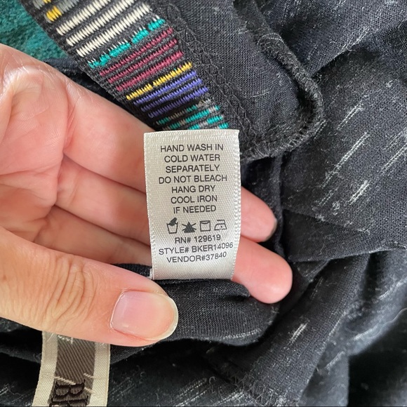 BKE Southwestern Embroidered Open Front Cardigan - Picture 5 of 5